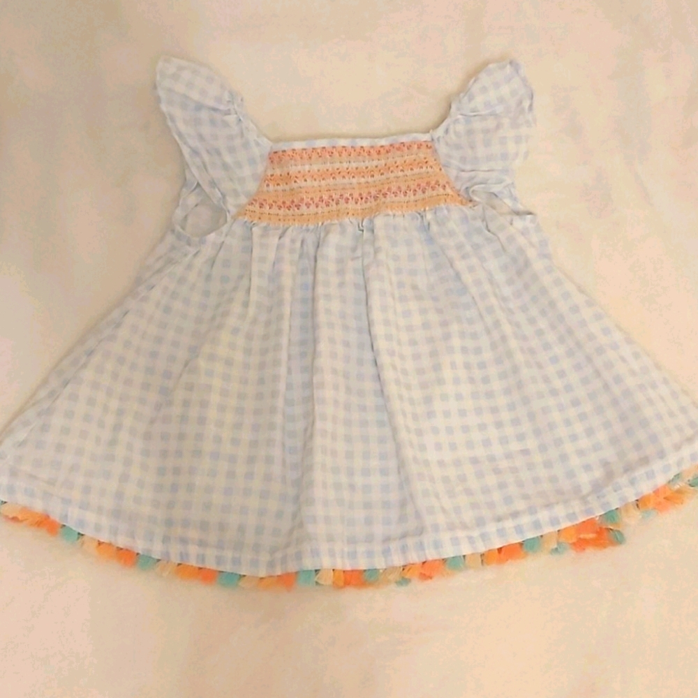 4T ruffle sleeveless top